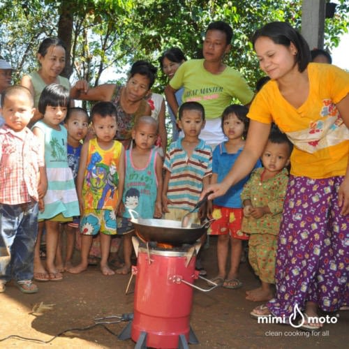 21 - Mimi Moto Clean Gasifier cookstove tier 4 Myanmar WVI clean cooking